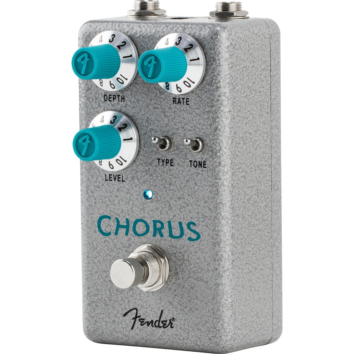 Genuine FENDER Hammertone  Chorus Pedal, Solid Aluminum Stomp Box #0234576000