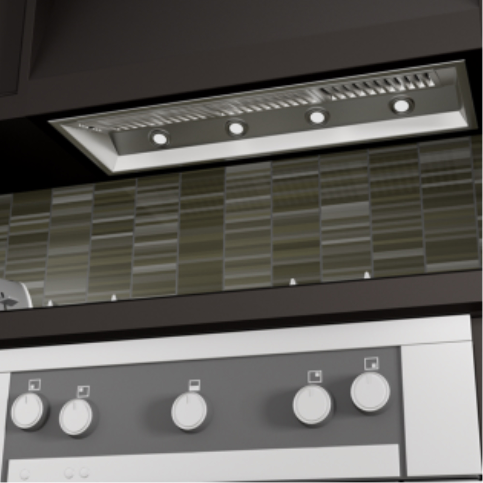 ZLINE 46 in. Outdoor Range Hood Insert in Stainless Steel (695-304-46)