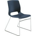 thumbnail image 2 of HON Motivate Sled-based Stacking Chairs Polypropylene Regatta Seat - Silver Frame, 2 of 2