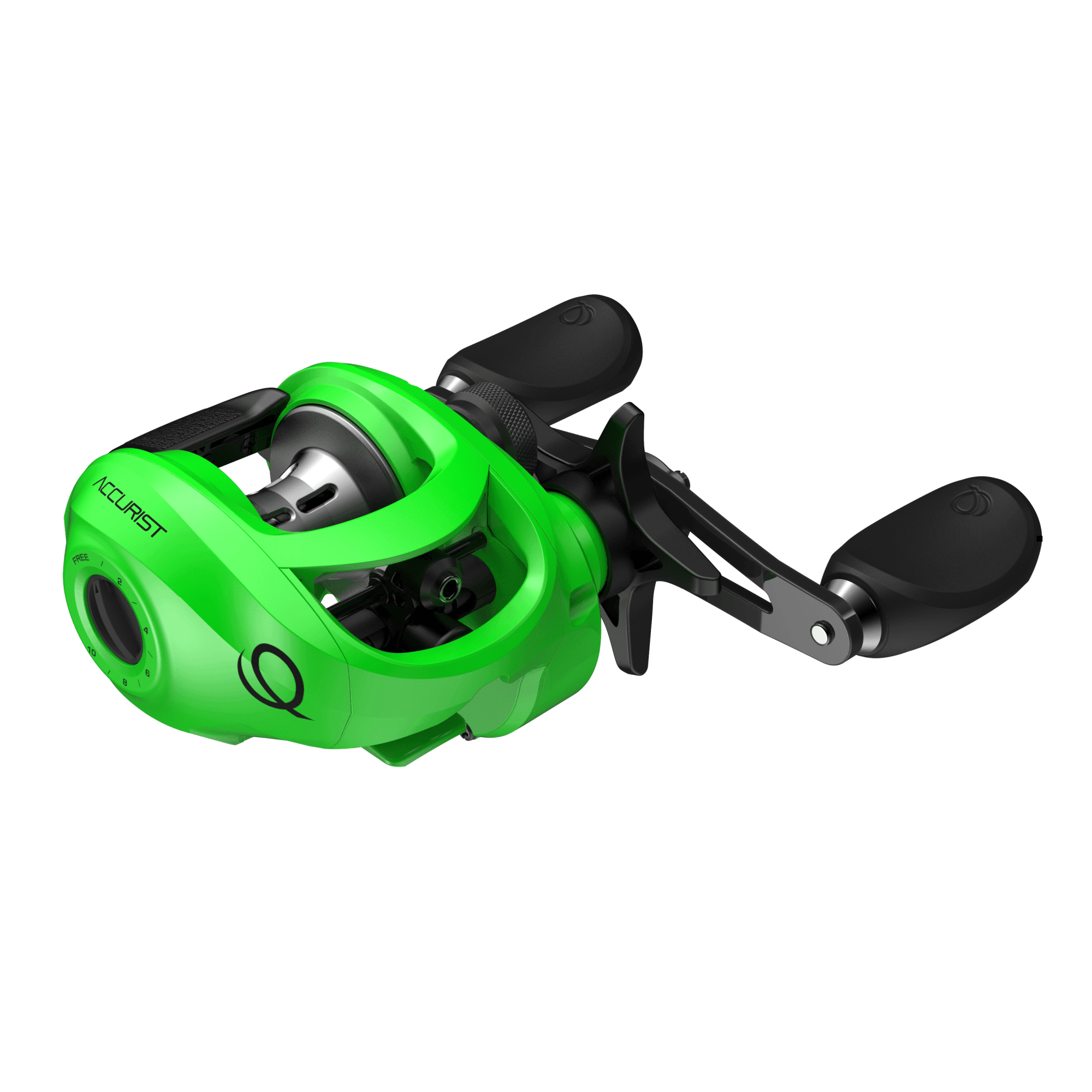 Quantum Accurist Fishing Baitcaster LeftHand, 8+1 Bearings, 7.01