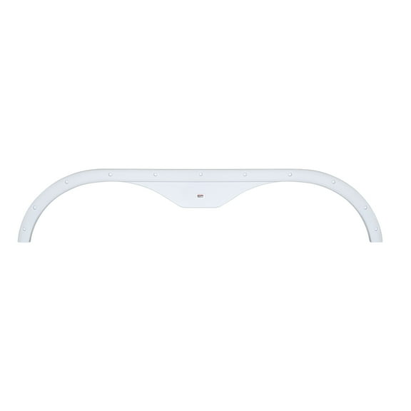 Icon 01237 Tandem Fender Skirt for Travelaire FS211 - Polar White