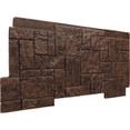 thumbnail image 2 of Ekena Millwork 49"W x 24 1/2"H x 1 1/4"D Castle Rock Stacked Stone, EverStone Faux Stone Siding Panel, Sequoia Valley, 2 of 9