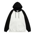 thumbnail image 1 of Gibobby Sudaderas y2k Sudadera con capucha con forro de sherpa para hombre(Blanco,G), 1 of 5