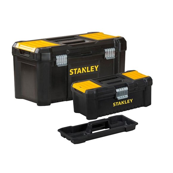 Stanley Outils à Main Boîte à Outils Essentielle Paquet Bonus 32 cm (12,1/2 Po) et 48 cm (19 Po)