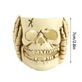 thumbnail image 2 of Skull-Shaped Candle Holder With Hand Design Ins Style Home Party Desktop Decoration Props Home Desktop Ornaments For Holiday Gift Giving, 2 of 5