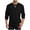 Black, variant on Men Long Sleeve Crew Neck Shirts Casual Pullover Underwear Tops Slim Fit Thermal Undershirt Base Layer