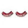 thumbnail image 2 of Red Tinsel Eyelashes, 2 of 2