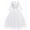 Glisme655-White, variant on Glisme Fashion Girls Dresses Size 3-4 Y Performance Tutu Dress Formal Flower Lace Wedding Clothes Child Bowknot Dressskirt Light Blue Sundress For Girl
