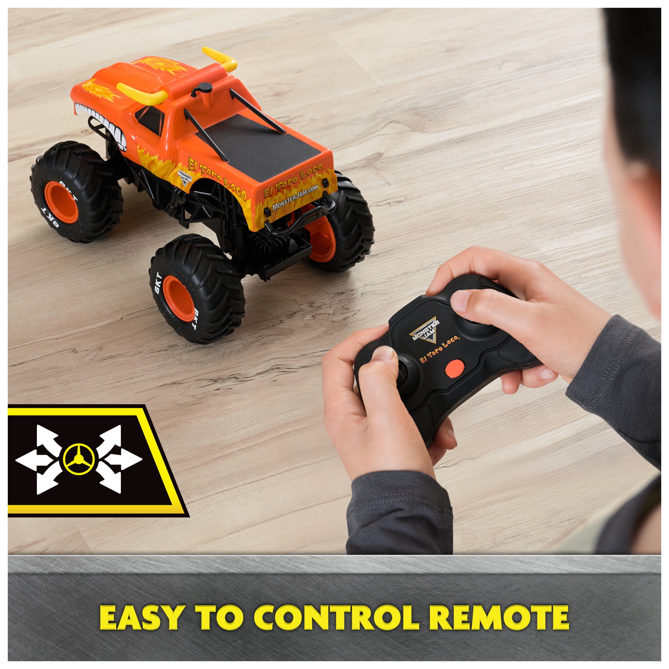 Oficial Mega El Toro Loco All-Terrain RC Monster Panama Ubuy - Main Image