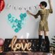 thumbnail image 4 of YSNOOWE De Rosa Azul De Tela Artificial Para Romántica Y Celebraciones, 4 of 6