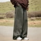 thumbnail image 1 of Pantalones largos casuales de moda para hombre, pantalones cargo, pantalones largos con cordón elástico en la cintura, pantalones de rayón para hombre, 1 of 6