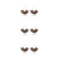 thumbnail image 1 of Jumpingount Pendientes creativos de borlas en forma de abanico duraderos Ins Retro Elegance Ear Dangle Jewelry Decor para mujeres niñas regalo de Type1 NO1, 1 of 6
