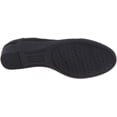 thumbnail image 5 of Cobb Hill Women's Devyn Black Nubuck Wedge Flats 8N, 5 of 5