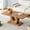 Wood, variant on Dining Tables Glass Dining Table Modern Minimalist Rectangular for 4-6 with 0.31" Tempered Glass Tabletop and plating Metal Legs, Writing Table Desk, for Kitchen Dining Living Room, 51" W x 31"D x 3