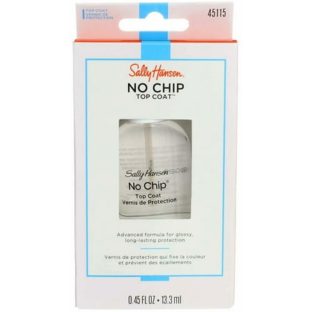 Sally Hansen No Chip Acrylic Top Coat .45 oz (Pack of 6)