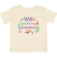 thumbnail image 3 of Inktastic Will You Be My Godmother Proposal Boys or Girls Baby T-Shirt, 3 of 5