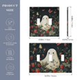 thumbnail image 2 of Yayeee Toggle Light Switch Wall Plate 3-Gang 6.37"x4.48" Decorative Outlet Cover, Happy Ghost, 2 of 7