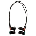 thumbnail image 2 of Cable Milestock XLR de 3 pines hembra a macho, 50 cm, ajustable, 2 of 7