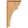 thumbnail image 3 of 7 1/2"W x 14"D x 26"H Yorktown Smooth Corbel w/Backplate, Western Red Cedar, 3 of 9