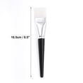 thumbnail image 4 of Brocha para mascarilla facial de cabeza plana suave y extra grande en blanco y negro, 1 Pc, 4 of 5