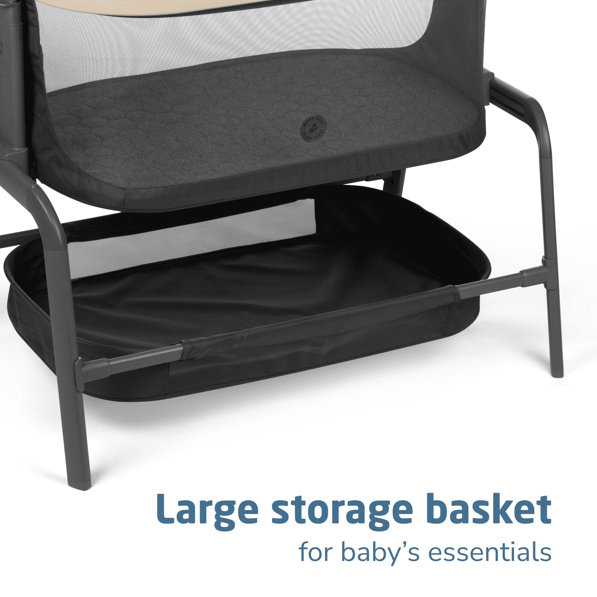 Maxi-Cosi Iora Bedside Bassinet, Classic Graphite