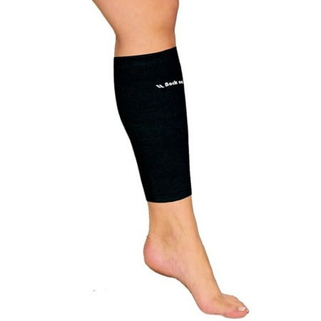 BACK ON TRACK Calf Brace People Reduce Muscle Tension Black Washable