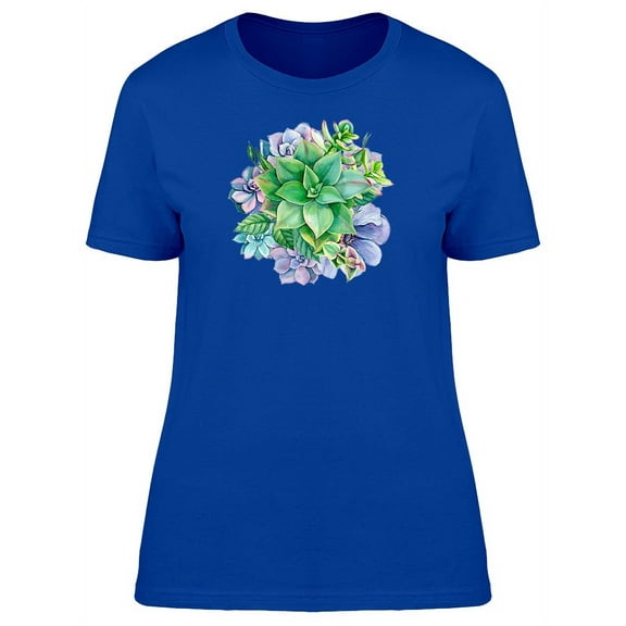 Bouquet Of Succulents T-Shirt Women -Image by Shutterstock, Female Small