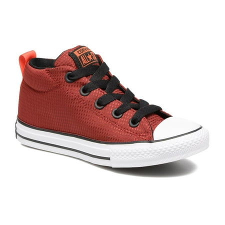 Converse Chuck Taylor All Star Street Mid Red Block Shoes