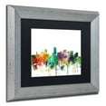 thumbnail image 3 of Trademark Fine Art "Portland Oregon Skyline SP" Canvas Art by Marlene Watson, Black Matte, Silver Frame, 3 of 4