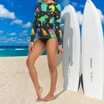 thumbnail image 6 of ALAZA Womens UPF 50+ Rash Guard Dinosaur Long Sleeve UV Protection Sun Shirts Tops XL, 6 of 7
