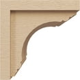 thumbnail image 3 of 9"W x 9"D x 9"H Wide Warren Rough Cedar Woodgrain TimberThane Corbel, Primed Tan, 3 of 6