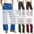 thumbnail image 2 of Tsivenald Womens Cargo Jeans High Waist Multi Utility Pockets Loose Straight Leg Classic Denim Workwear Trousers, 2 of 8