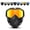 #4 Orange, variant on Detachable Full Face Goggle Mask, Anti-UV Dustproof Anti-Fog HD Lens, Large Viewing Safety Glasses for Riding Cutting Welding