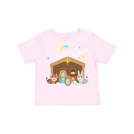 

Inktastic Jesus is the Reason for the Season Christmas Nativity Gift Toddler Boy or Toddler Girl T-Shirt