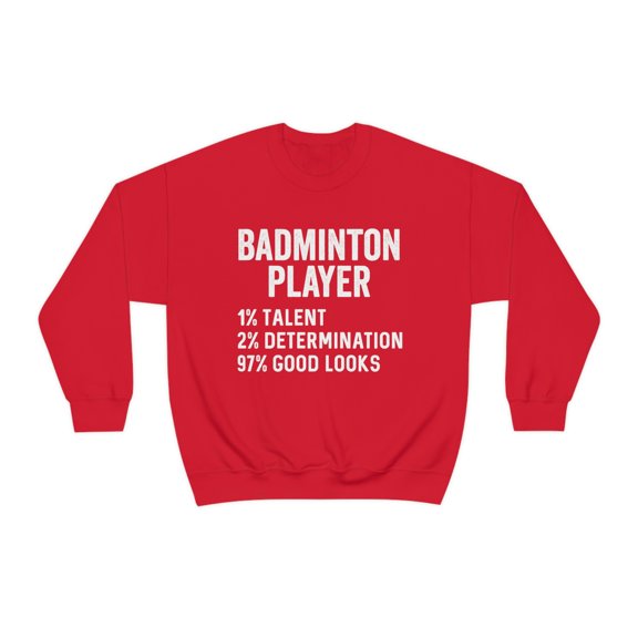Badminton Sweatshirt, Gifts, Sweater Shirt