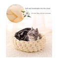 thumbnail image 3 of Core cotton thick wool hand woven pet cat kennel dog kennel machine washable DIY pet rest sleep comfortable nest protect pet bone health, 3 of 20