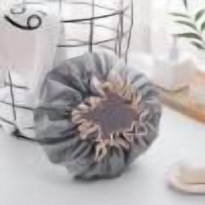 Dongrere Shower Caps for Women Reusable Waterproof Shower Cap with Double-layer 2Pcs Household Thickened Bath Cap