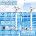 thumbnail image 4 of Adjustable Pool Fountain with 5 Nozzle for Inground Pools,360° Direction Control,Cooling Waterfall Sprinkler and Aerator, 4 of 7