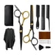 thumbnail image 1 of Kit Tijeras Barbero 11 Piezas Acero Inoxidable Modelo Negro Con Estuche, 1 of 4