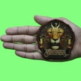 thumbnail image 2 of Santana Men's Lion Embroidered Patch Orange, 2 of 2