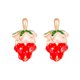thumbnail image 2 of HomeKingdee Strawberry Fashion Creative Bohemian Vintage Carved Water Drop Tassel Earrings for Women - Unique Hoop Design Suitable for Daily Life, Party, Wedding, Gift, 2 of 8