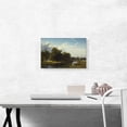 thumbnail image 2 of ARTCANVAS A River Landscape Westphalia 1855 Canvas Art Print by Albert Bierstadt - Size: 18" x 12" (0.75" Deep), 2 of 9