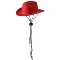 thumbnail image 1 of Sombrero de vaca de vaquero ajustable para disfraz occidental, accesorios de aseo para fiestas navideñas, 1 of 5