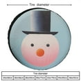 thumbnail image 2 of Cute Snowman Spare Tire Cover Happy Winter Holiday Wheel Tire Cover Waterproof Sun Protection Universal Fit for Trailer SUV Truck Camper Travel Trailers Accessories 13inch, 2 of 8