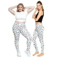 thumbnail image 2 of Stretch Is Comfort Women's Polyester Plus Size Ankle Length Leggings Butterfly 5X, 2 of 6