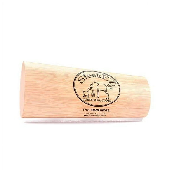 SleekEZ Dog Brush for Shedding & Grooming, Deshedding Tool for Short & Long Haired Dogs, Dog Comb, 5 Inches Long, 4oz Weight