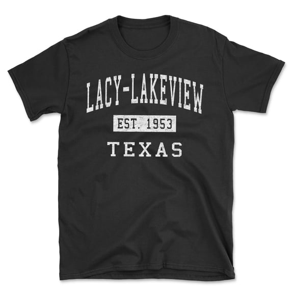 Lacy-lakeview Texas Classic Established Men's Cotton T-Shirt