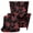 Red Plum Flower, variant on FKELYI Wingback Armchair Slipcover 2-Piece Sofa Cover with Elastic Bottom Hibiscus Monstera Leaf Print Non-Slip Anti-Dust Furniture Protector Cover for Living Room Home