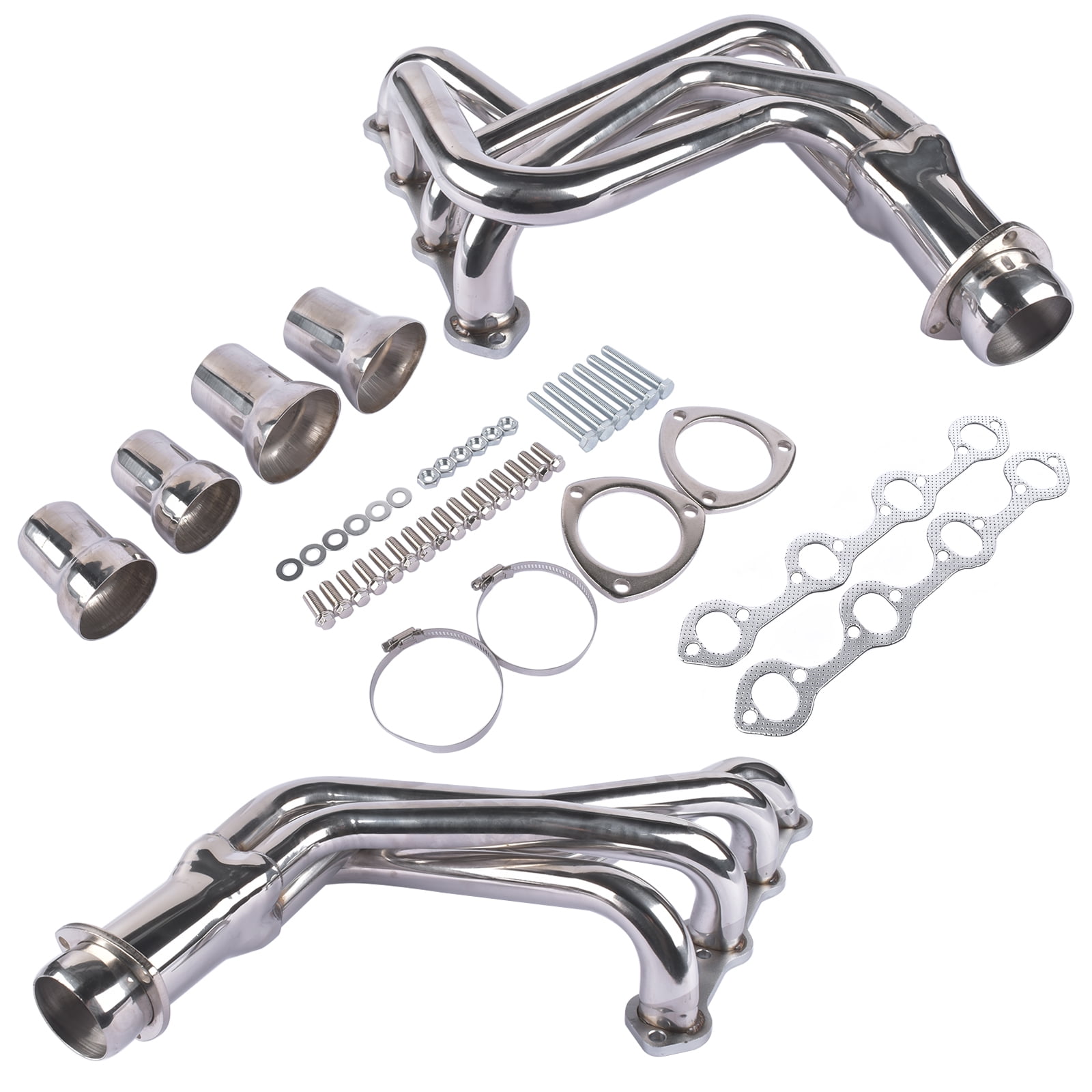 Mustrod For 1969-1979 Ford F-100 RWD 302W 5.0L V8 Exhaust Manifold Headers Stainless Steel w Gaskets