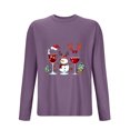 thumbnail image 3 of Blusas y camisas de manga larga con cuello redondo para hombre, ropa deportiva para el hogar, pijamas, camisetas de color liso, blusa deportiva para hombre, poliéster, 3 of 3